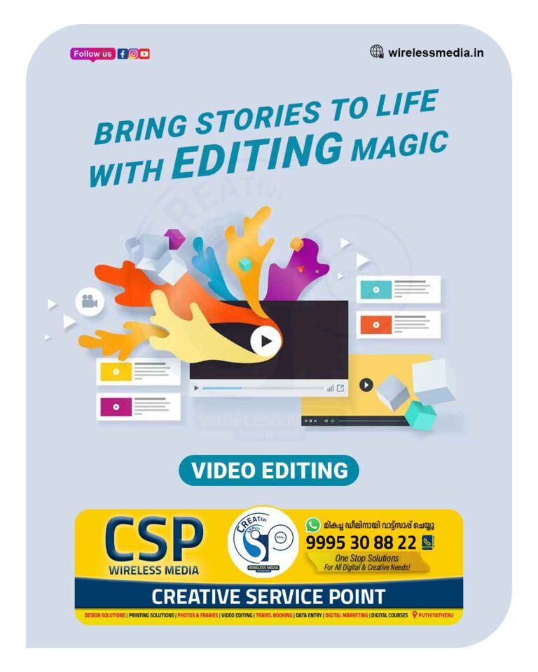 Best Video Editing Service shop